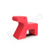 Стул собака-пазл Duke Chili Red