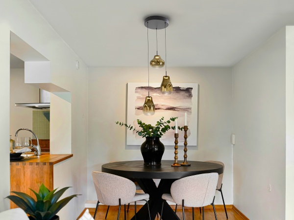 Aledis Люстра 3L черно-золотой от интернет-магазина IDODOM.RU