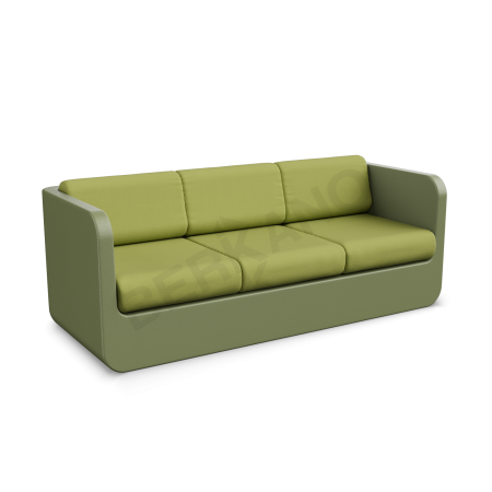 Диван Grace с подушками Olive green, Green