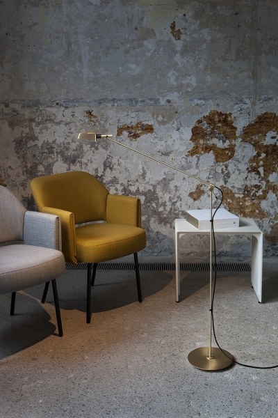 Торшер Tema матовый никель от интернет-магазина IDODOM.RU