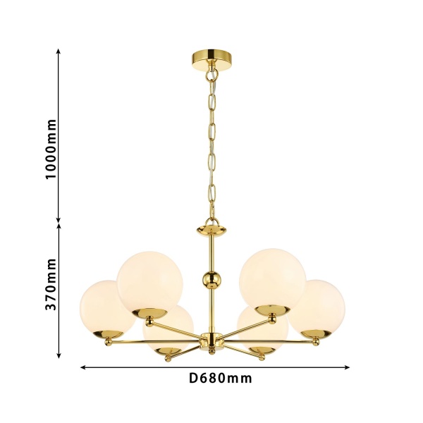 Подвесная люстра Undine от интернет-магазина IDODOM.RU