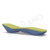 Шезлонг Quaro с подушками Wave Blue, Green
