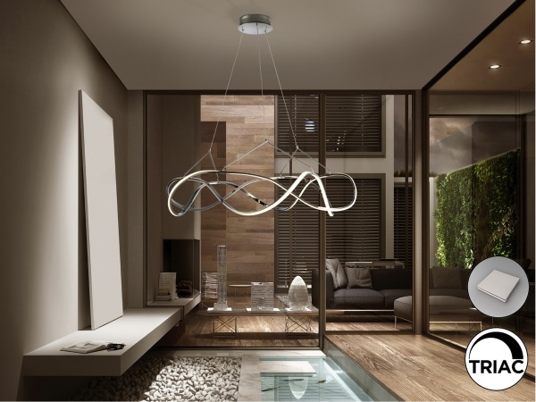 Подвесной светильник Molly LED хром DIM от интернет-магазина IDODOM.RU