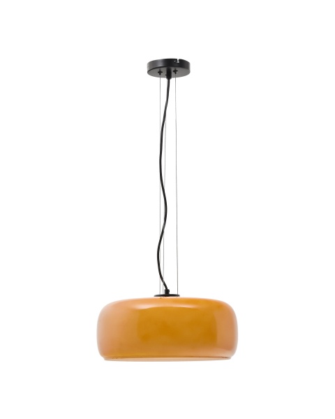 Подвесной светильник Reig из оранжевого стекла Ø 38 см от интернет-магазина IDODOM.RU