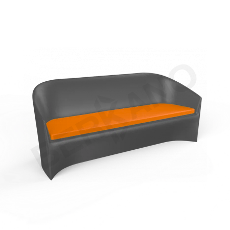 Диван Oasis Coal Black, Orange