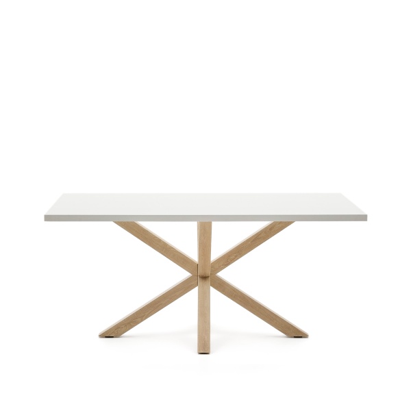 Стол Arya 160х100 натуральный, белый от интернет-магазина IDODOM.RU