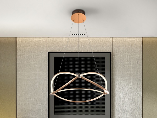 Подвесной светильник Ocellis LED 60Ø розовое золото от интернет-магазина IDODOM.RU