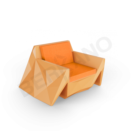 Кресло Quaro с подушками Orange, Orange