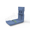 Пеленальный столик вертикальный BERKANO Kids синего цвета