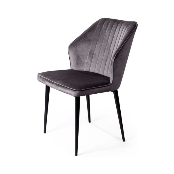 Стул Berg, бархат серый 27 от интернет-магазина IDODOM.RU