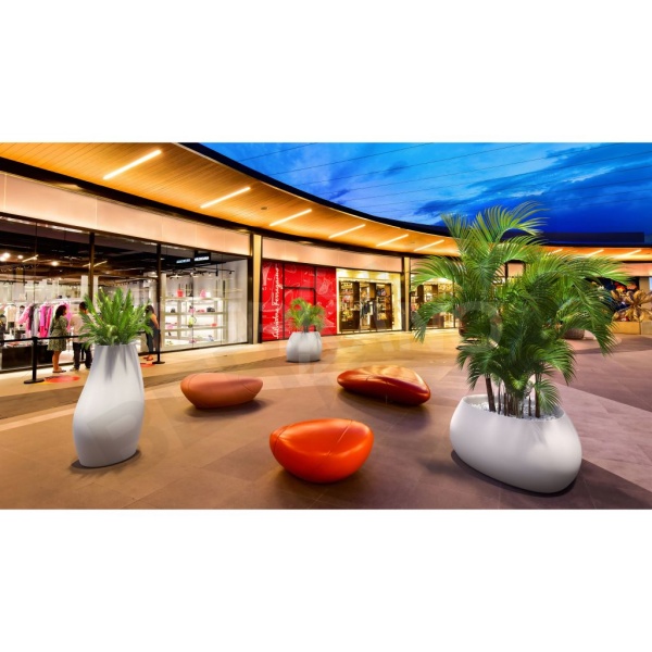 Кашпо Vase 60 Snow White от интернет-магазина IDODOM.RU