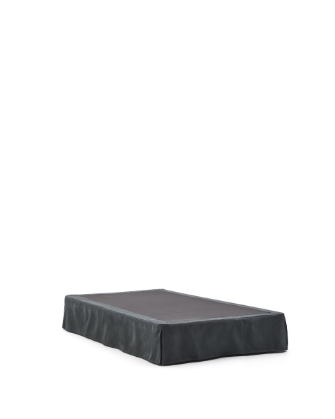 Jaira Основание кровати антрацитового цвета со съемным чехлом для матраса 90 х 200 см от интернет-магазина IDODOM.RU