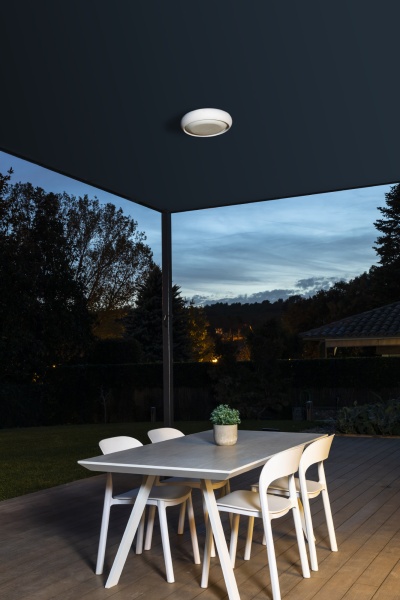 Anga 295 Потолочный светильник белого цвета LED 24W 2700K от интернет-магазина IDODOM.RU