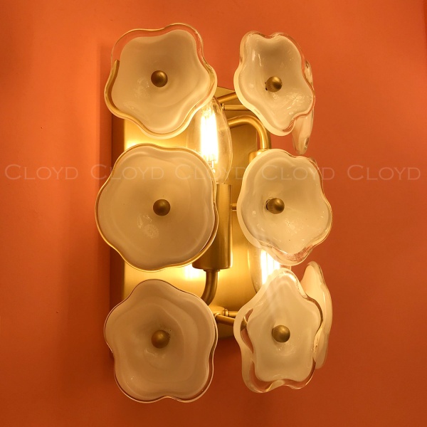 Бра Cloyd EFIOPIA W2 / выс. 28 см - латунь (арт.20393) от интернет-магазина IDODOM.RU