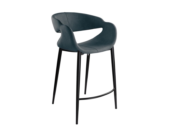 Giro II Полубарный стул темно-синий от интернет-магазина IDODOM.RU