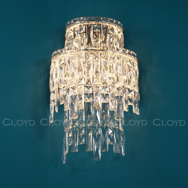 Бра Cloyd ANTREA-A W2 / выс. 48 см - хром (арт.20340) от интернет-магазина IDODOM.RU