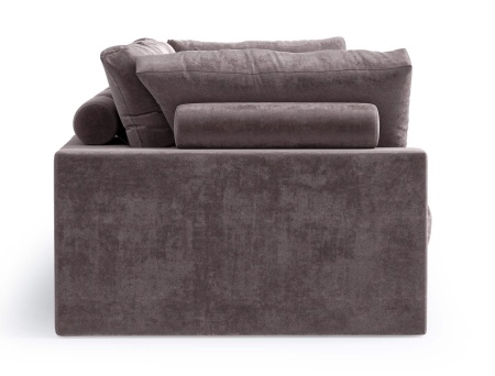 Диван Элизиум прямой трехместный - Бентли плейн флок