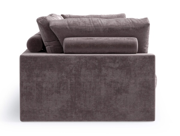 Диван Элизиум прямой трехместный - Эконом микровелюр