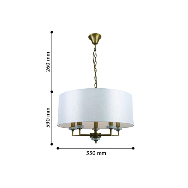 Люстра Marbella от интернет-магазина IDODOM.RU