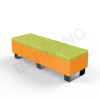 Скамейка Brick 180 Orange, Green