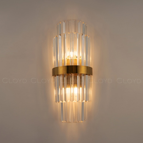 Бра Cloyd BROTIGAN-B W2 / выс. 55 см - латунь (арт.20205) от интернет-магазина IDODOM.RU