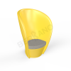 Кресло Harmony Yellow, Light grey