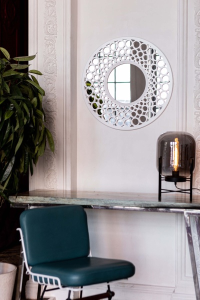 Зеркало Round White от интернет-магазина IDODOM.RU