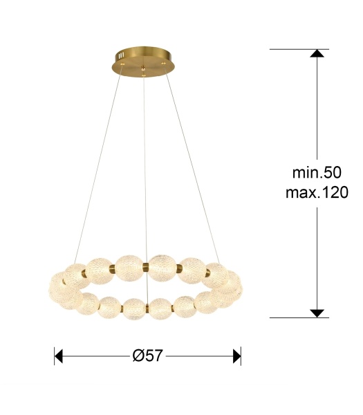 Roxan Люстра в золотой отделке D57 от интернет-магазина IDODOM.RU