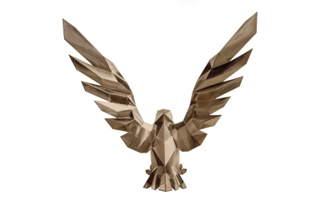 Орел.   Финиш: Обжиг. Цвет: Золото. от интернет-магазина IDODOM.RU