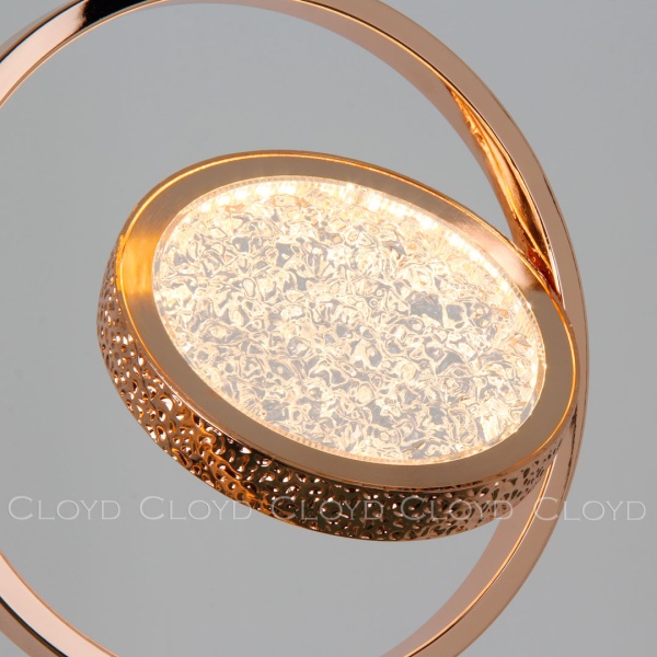 Подвесной светильник Cloyd RINGONE-B P1 / Ø24 см - золото (арт.11154) от интернет-магазина IDODOM.RU