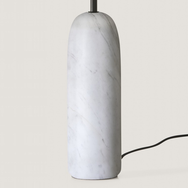 Настольная лампа Shin белый мрамор / абажур 801011/36 от интернет-магазина IDODOM.RU