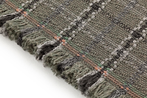 Подушка-ролл GL Tartan green большая от интернет-магазина IDODOM.RU