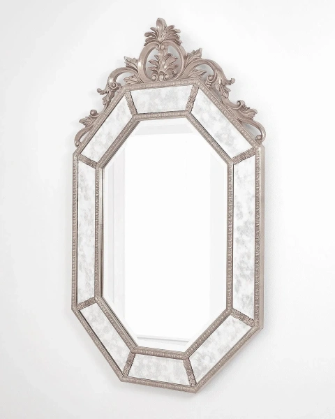 Зеркало в раме "Лидс" Florentine Silver/19 от интернет-магазина IDODOM.RU