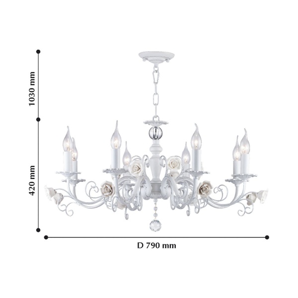 Люстра подвесная Rosetta от интернет-магазина IDODOM.RU