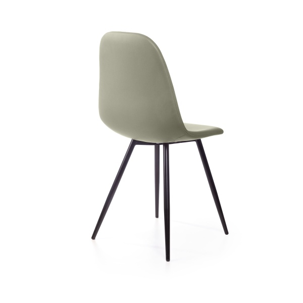 Стул Тед, нанокожа Palermo 03, серый от интернет-магазина IDODOM.RU