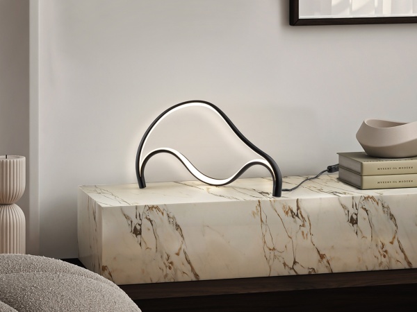 Настольная лампа Danza черная от интернет-магазина IDODOM.RU