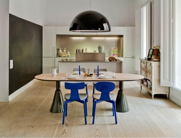 Обеденный стол Pion овальный от интернет-магазина IDODOM.RU