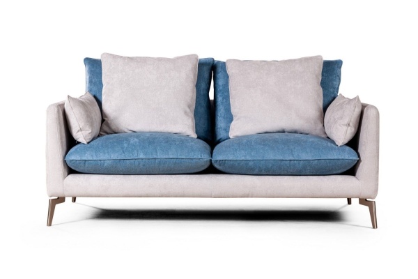 Brussels диван двухместный прямой, замша Breeze от интернет-магазина IDODOM.RU