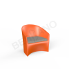 Кресло Oasis Orange, Light grey