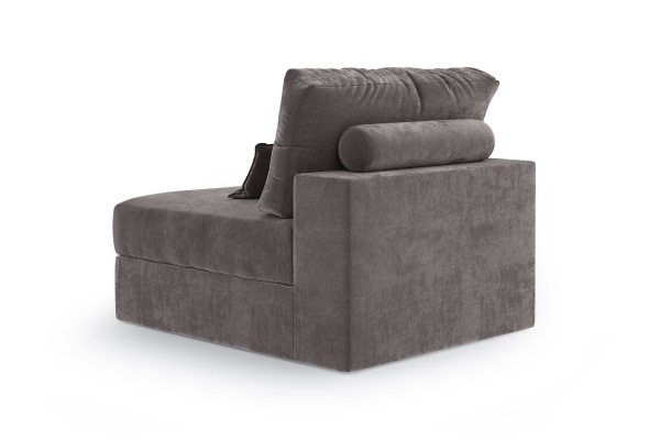 Модуль диван Элизиум со спинкой - Эконом микровелюр