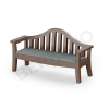 Скамейка Province Brown, Gray