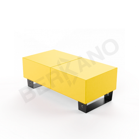 Скамейка Brick 120 Yellow
