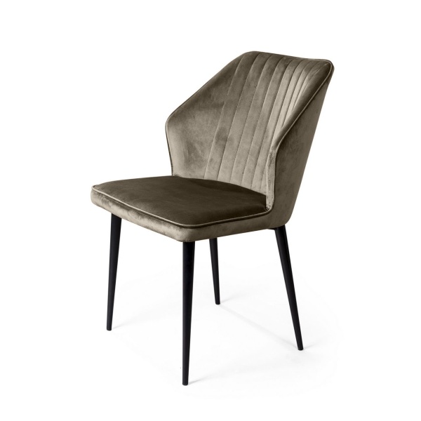 Стул Berg, бархат коричневый 12 от интернет-магазина IDODOM.RU