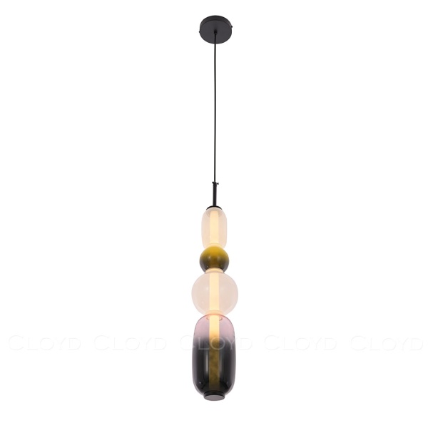 Подвесной светильник Cloyd SUPERNOVA-A P1 / выс. 65 см - 4 яруса - черный (арт.11403) от интернет-магазина IDODOM.RU