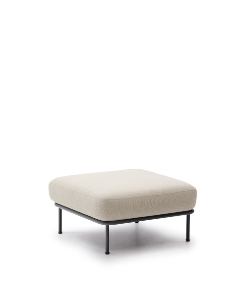 Пуф для ног Aurum цвета экрю 85 x 85 см от интернет-магазина IDODOM.RU