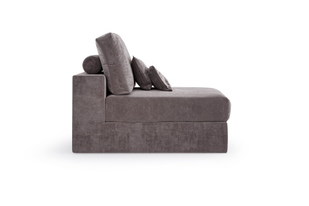 Модуль диван Элизиум со спинкой - Эликсир иск. замша