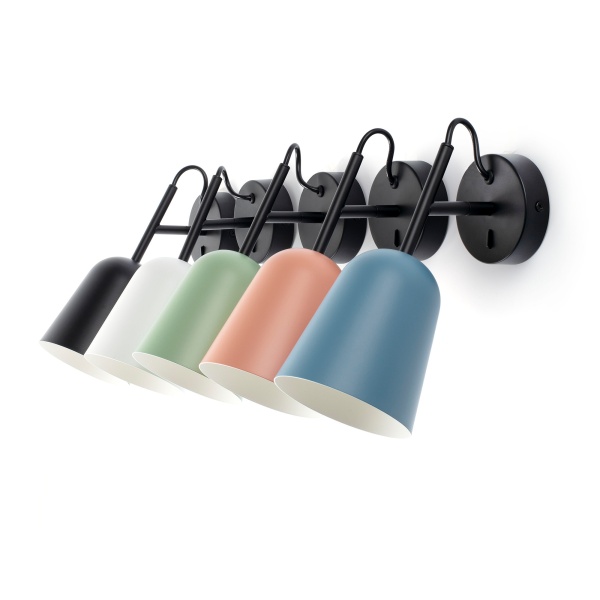 Настенный светильник STUDIO синий абажур 1xE14 от интернет-магазина IDODOM.RU