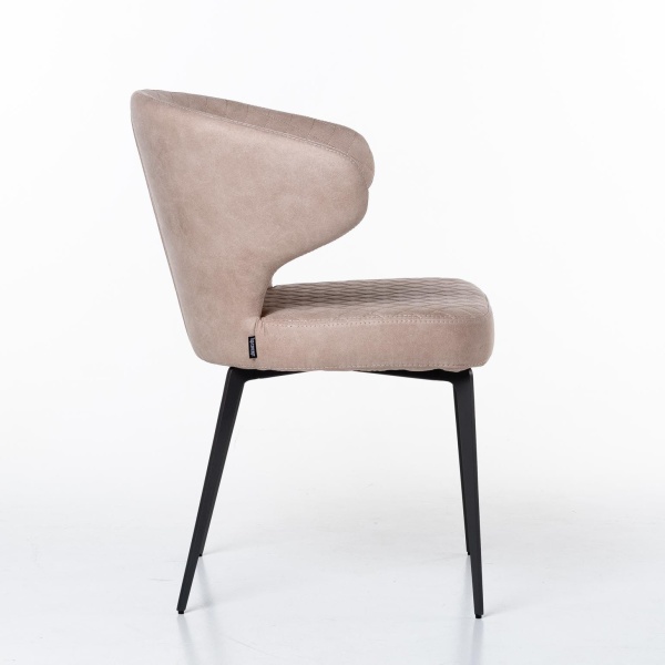 Стул Richard, замша бежевый от интернет-магазина IDODOM.RU