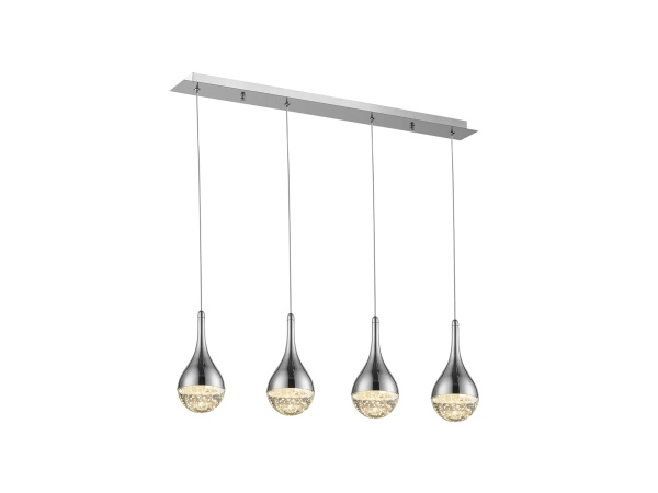 Подвесной светильник Elie 4L хром от интернет-магазина IDODOM.RU