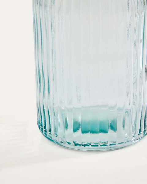 Большая ваза Marba из прозрачного переработанного стекла от интернет-магазина IDODOM.RU